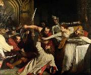 John Opie The Murder of Rizzio, by John Opie France oil painting artist